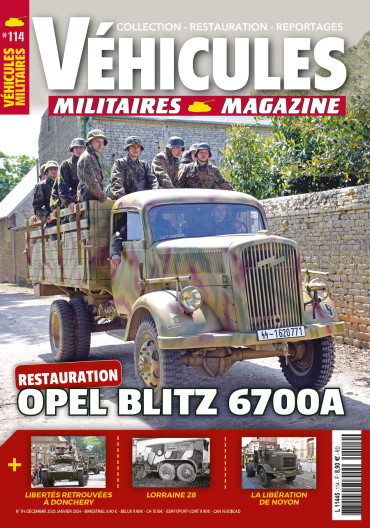 VEHICULES MILITAIRES N°114 DECEMBRE 2023 JANVIER 2024
