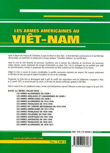 LES ARMES AMÉRICAINES AU VIÊT-NAM