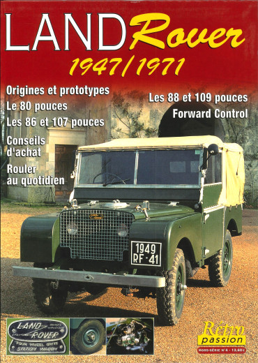 LAND ROVER 1947/1971  HORS-SÉRIE RÉTRO PASSION N°4