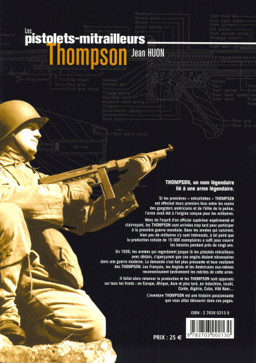 Les pistolets-mitrailleurs Thompson