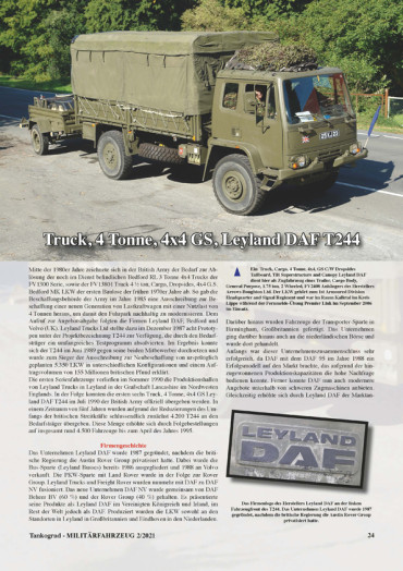 TANKOGRAD MILITÄRFAHRZEUG AUSGABE 2-2021