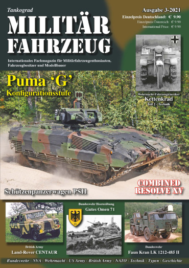 TANKOGRAD MILITÄRFAHRZEUG AUSGABE 3-2021