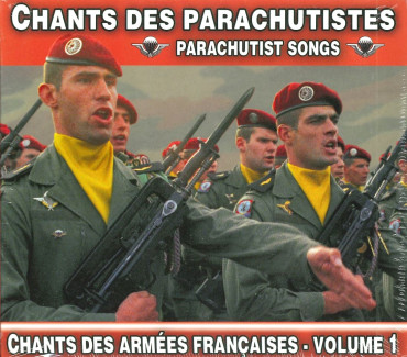 CHANTS DES PARACHUTISTES - CD MUSICAL