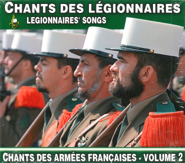 CHANTS DES LÉGIONNAIRES - CD MUSICAL
