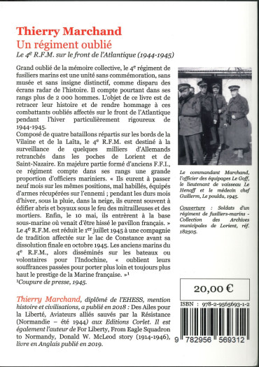 Un régiment oublié : Le 4e RFM sur le front de l'Atlantique (1944-1945)