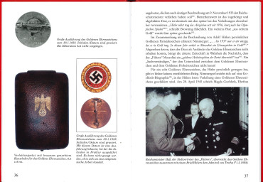 Das Goldene Parteiabzeichen und seine Verleihungen ehrenhalber 1934-1945