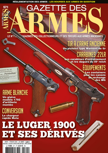 GAZETTE DES ARMES N°571 - FEVRIER 2024