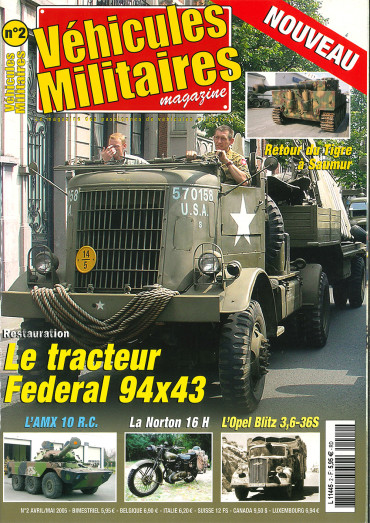 VEHICULES MILITAIRES N° 2 AVRIL / MAI 2005