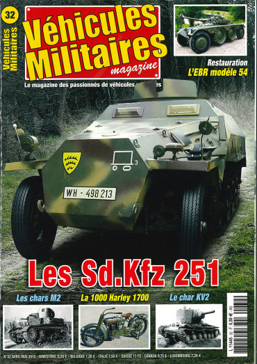 VEHICULES MILITAIRES N°32 AVRIL / MAI 2010