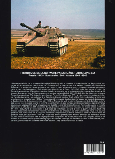Historique de la Schwere Panzerjäger-Abteilung 654