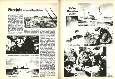 Die Kriegsmarine Deutsche Marine Zeitung Band II 1941