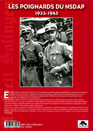 LES POIGNARDS DU NSDAP 1933-1945