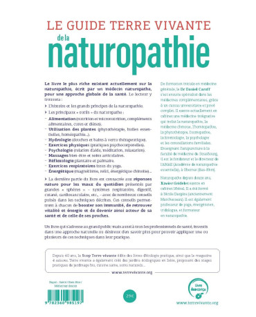 LE GUIDE TERRE VIVANTE DE LA NATUROPATHIE