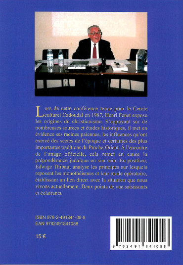 Les origines païennes du christianisme par Henri Fenet