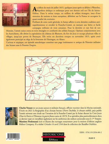 Franche-Comté Juillet 1815 - Les Suisses envahissent la France
