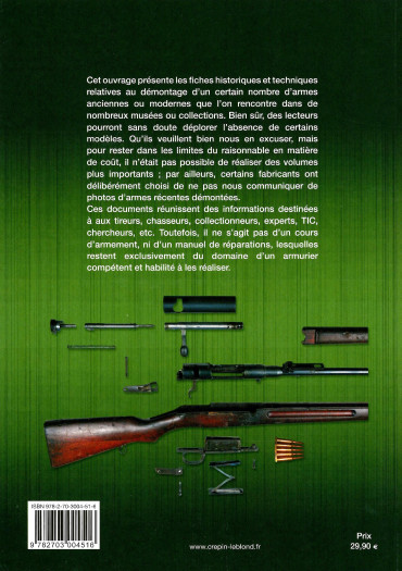 Le démontage des armes Volume 4: Fusils et carabines