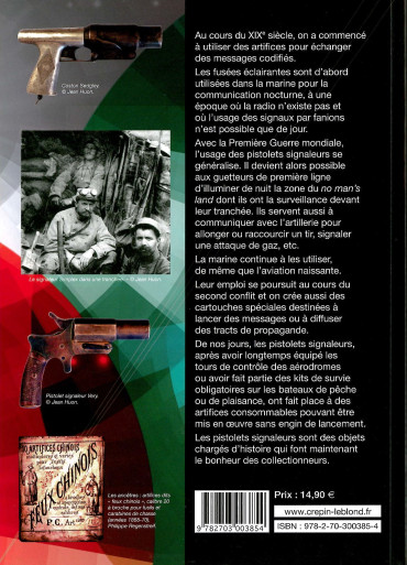 Les pistolets signaleurs et leurs munitions