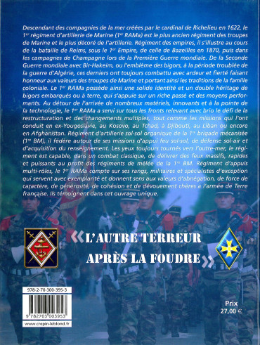 1er REGIMENT D'ARTILLERIE DE MARINE