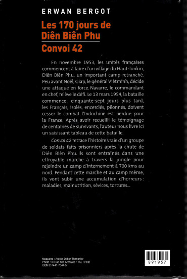 LES 170 JOURS DE DIÊN BIÊN PHU - CONVOI 42