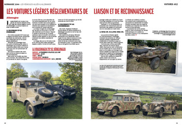 NORMANDIE 1944 : LES VÉHICULES ALLIÉS & ALLEMANDS