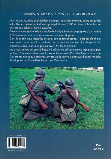 Les carabines et les fusils Berthier