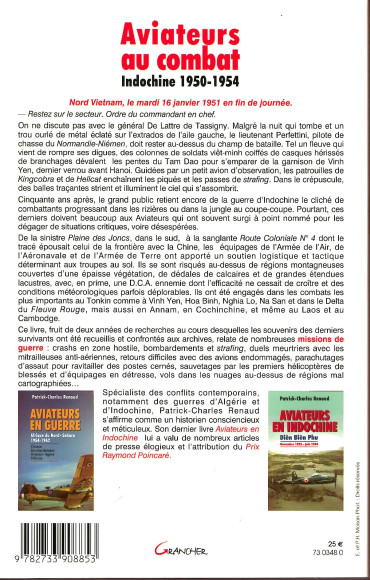 AVIATEURS AU COMBAT - INDOCHINE 1950-1954