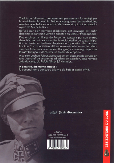 SS Standartenführer Peiper 1e partie : Soldat de renom