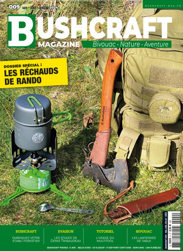 BUSHCRAFT MAGAZINE N°9 - MAI JUIN JUILLET 2024