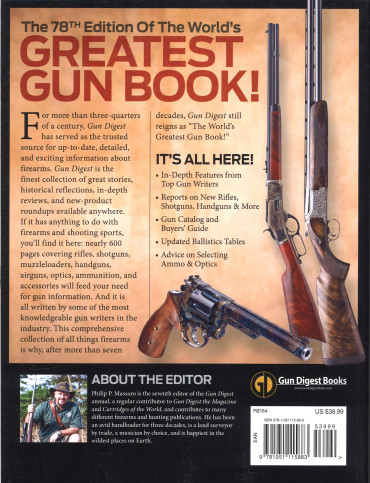 Gun Digest 2024, 78th Edition : “The World’s Greatest Gun Book !”