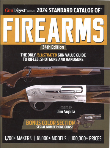 Gun Digest 2024 Standard Catalog of Firearms, 34th Edition