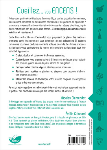 Cueillez... vos encens ! Fabriquez-les grâce aux plantes récoltées autour de chez vous