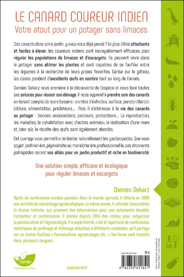 Le Canard coureur indien - Votre atout pour un potager sans limaces