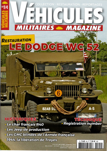 VEHICULES MILITAIRES N°94