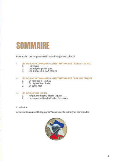 LA GRANDE HISTOIRE DES INSIGNES COMMANDOS
