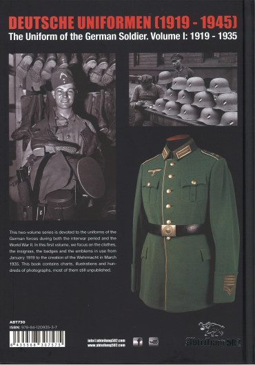 DEUTSCHE UNIFORMEN 1919-1945 VOLUME I