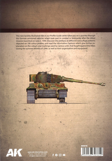 1944 German armour in Normandy : Camouflage Profile Guide