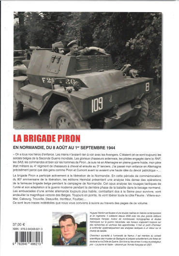La brigade Piron en Normandie  du 8 août au 2 septembre 1944