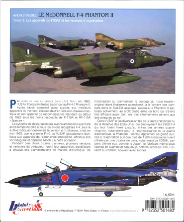 Mc DONNELL F-4 PHANTOM Tome 2 : les appareils de l'US Air Force et les versions d'exploitation