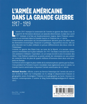 L'Armée américaine dans la Grande Guerre 1917-1919