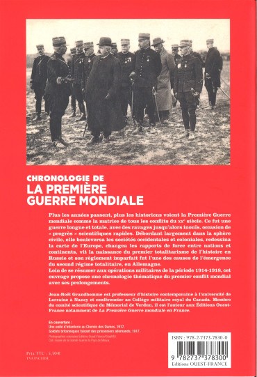 Chronologie de la première guerre mondiale