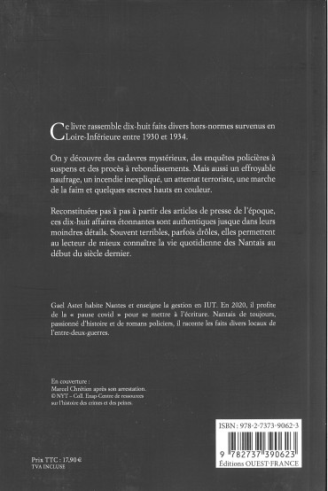 Les grands criminels nantais, les années noires (1930-1934)