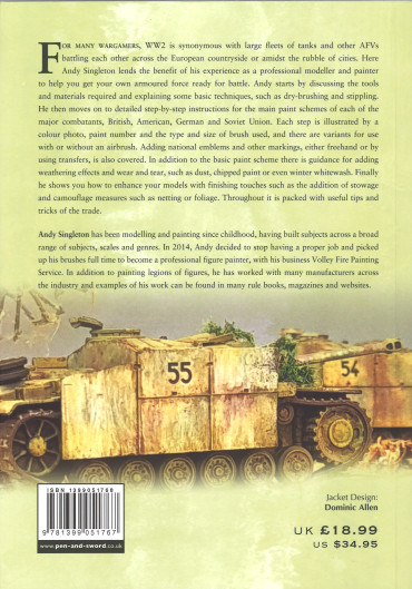 Painting wargaming models : Armoured vehicles in Europe 1943 - 1945
