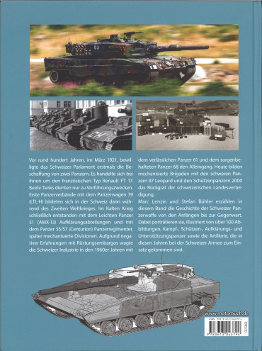 Panzerfahrzeuge der Schweizer Armee seit 1921