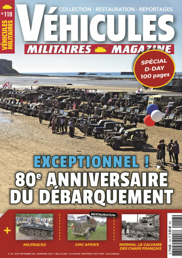 VEHICULES MILITAIRES N°118 AOUT SEPTEMBRE 2024