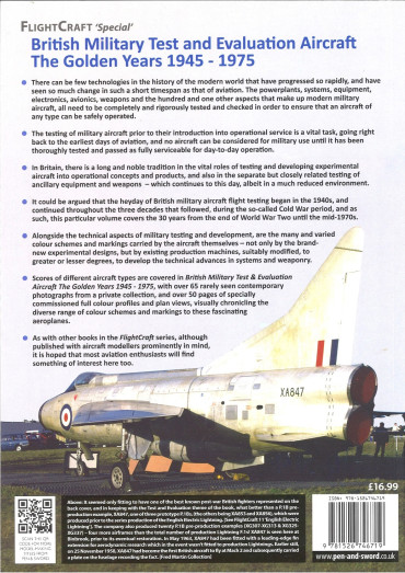 British Military Test and Evaluation Aircraft The Golden Years 1945-1975  - Flight Craft 18