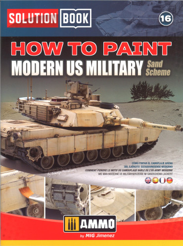 How to Paint Modern US Military Sand Scheme - Solution book 16