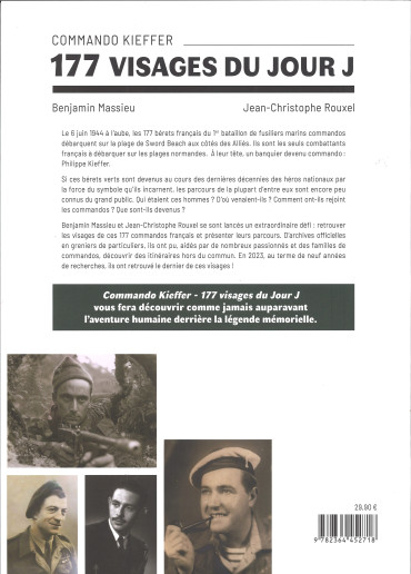Commando Kieffer 177 visages du Jour J