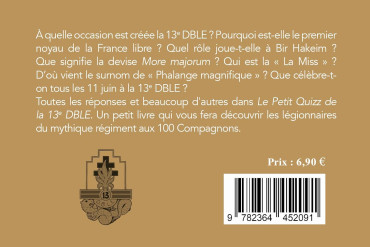 Le Petit Quizz de la 13e DBLE
