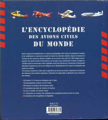 L'Encyclopédie des avions civils du monde - OCCASION