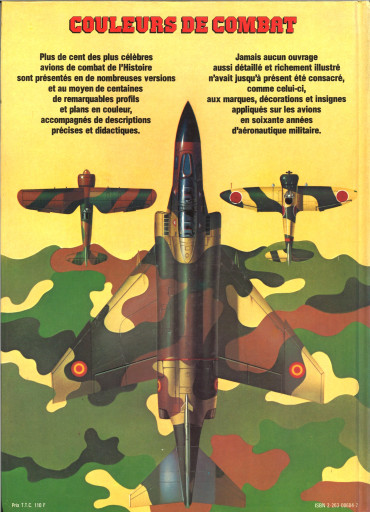 Couleurs de combat : chasseurs et bombardiers de 1916 a nos jours - OCCASION